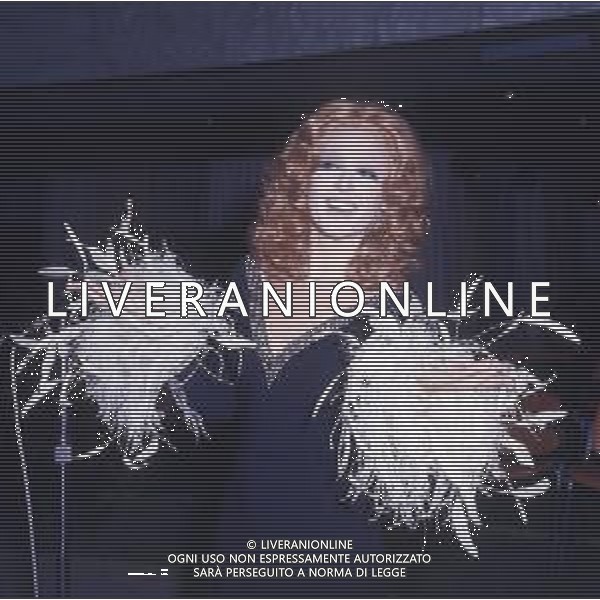 DIAP-RETROSPETTIVA LORETTA GOGGI-CANTANTE-ATTRICE-IMITATRICE-CONDUTTRICE TELEVISIVA E SCRITTRICE NELLA FOTO LORETTA GOGGI  AG ALDO LIVERANI SAS 