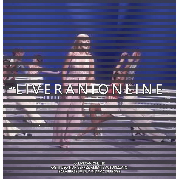 DIAP-RETROSPETTIVA LORETTA GOGGI-CANTANTE-ATTRICE-IMITATRICE-CONDUTTRICE TELEVISIVA E SCRITTRICE NELLA FOTO LORETTA GOGGI  AG ALDO LIVERANI SAS 