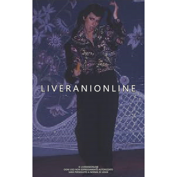 DIAP-RETROSPETTIVA LORETTA GOGGI-CANTANTE-ATTRICE-IMITATRICE-CONDUTTRICE TELEVISIVA E SCRITTRICE NELLA FOTO LORETTA GOGGI  AG ALDO LIVERANI SAS 
