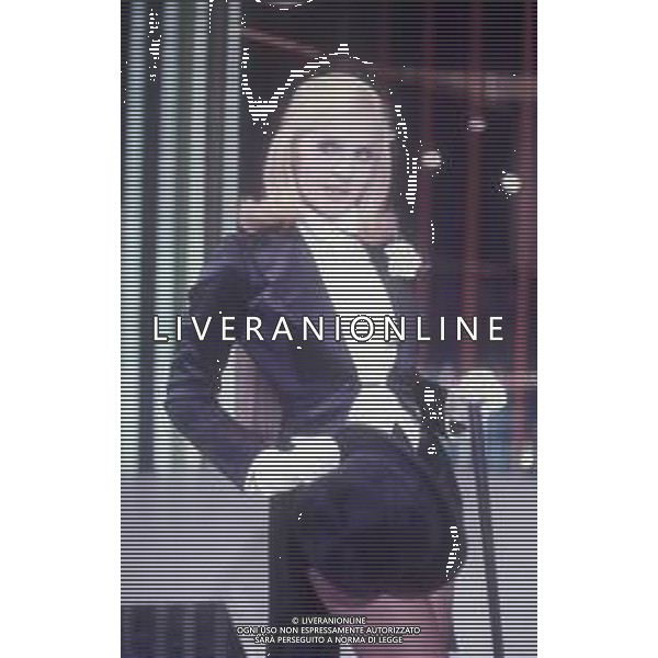 DIAP-RETROSPETTIVA LORETTA GOGGI-CANTANTE-ATTRICE-IMITATRICE-CONDUTTRICE TELEVISIVA E SCRITTRICE NELLA FOTO LORETTA GOGGI  AG ALDO LIVERANI SAS 