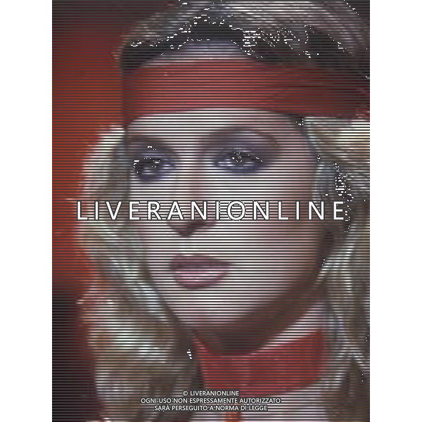 DIAP-RETROSPETTIVA LORETTA GOGGI-CANTANTE-ATTRICE-IMITATRICE-CONDUTTRICE TELEVISIVA E SCRITTRICE NELLA FOTO LORETTA GOGGI  AG ALDO LIVERANI SAS 