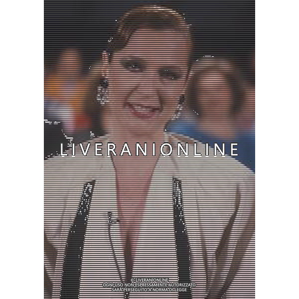 DIAP-RETROSPETTIVA LORETTA GOGGI-CANTANTE-ATTRICE-IMITATRICE-CONDUTTRICE TELEVISIVA E SCRITTRICE NELLA FOTO LORETTA GOGGI  AG ALDO LIVERANI SAS 