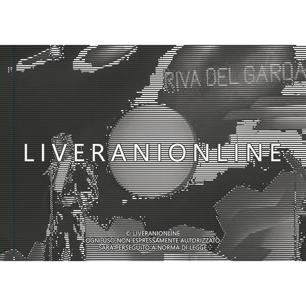 NEG-RETROSPETTIVA MIGUEL BOSE\' CANTANTE NELLA FOTO MIGUEL BOSE\' NELL\'ANNO 1986 A RIVA DEL GARDA AG ALDO LIVERANI SAS 