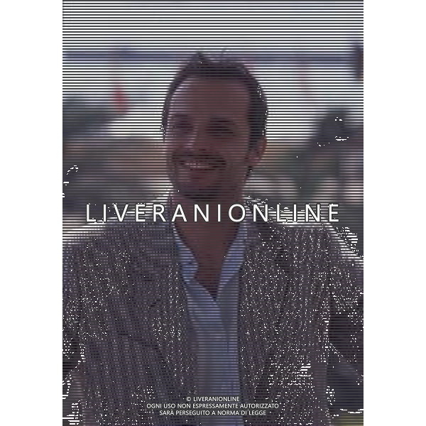 DIAP-RETROSPETTIVA MIGUEL BOSE\' CANTANTE NELLA FOTO MIGUEL BOSE\' NELL\'ANNO 1997 A CANNES AG ALDO LIVERANI SAS  