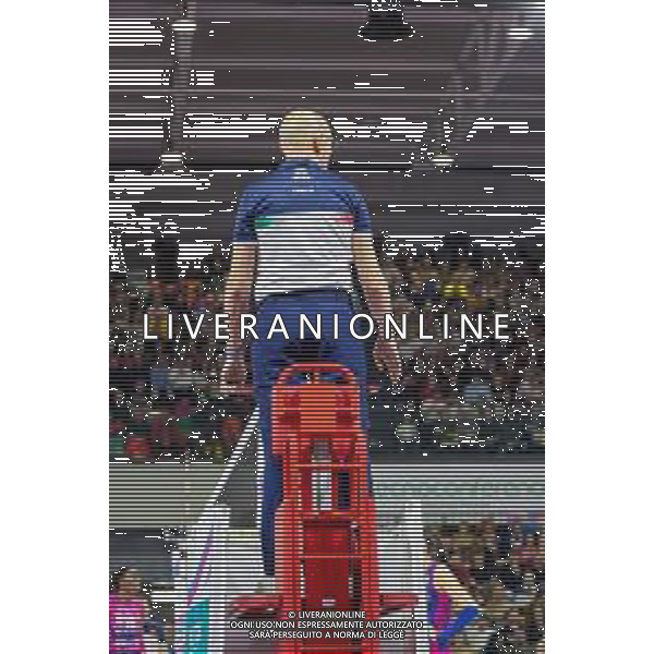 Savino Del Bene Scandicci vs Allianz Vero Volley Milano Serie A1 Tigotà - Palazzo Wanny - Firenze 13.01.2024 nella foto arbitro umberto zanussi ©Daniele Mannelli/AGENZIA ALDO LIVERANI SAS
