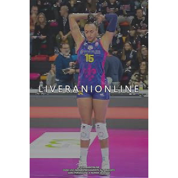 Savino Del Bene Scandicci vs Allianz Vero Volley Milano Serie A1 Tigotà - Palazzo Wanny - Firenze 13.01.2024 nella foto Haleigh Washington ©Daniele Mannelli/AGENZIA ALDO LIVERANI SAS