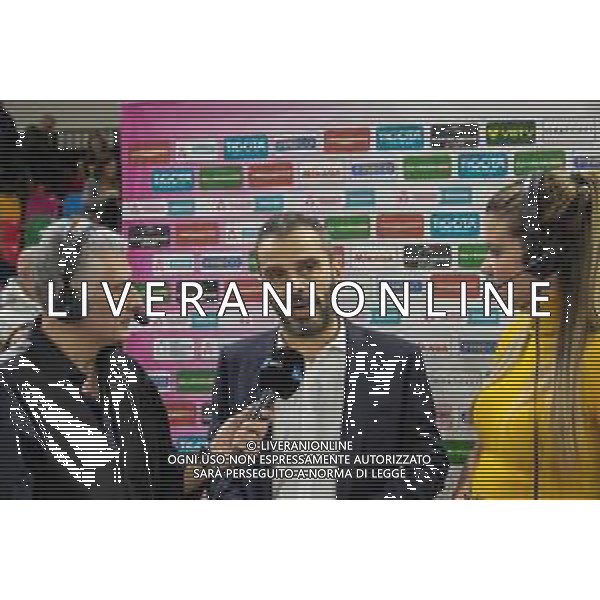 Savino Del Bene Scandicci vs Allianz Vero Volley Milano Serie A1 Tigotà - Palazzo Wanny - Firenze 13.01.2024 nella foto Marco gaspari intervistato ©Daniele Mannelli/AGENZIA ALDO LIVERANI SAS