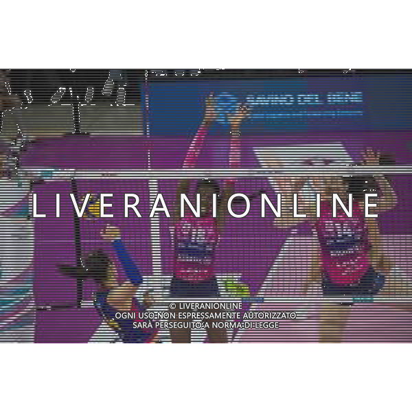 Savino Del Bene Scandicci vs Allianz Vero Volley Milano Serie A1 Tigotà - Palazzo Wanny - Firenze 13.01.2024 nella foto paola egonu, Dana Rettke e zhu ting ©Daniele Mannelli/AGENZIA ALDO LIVERANI SAS