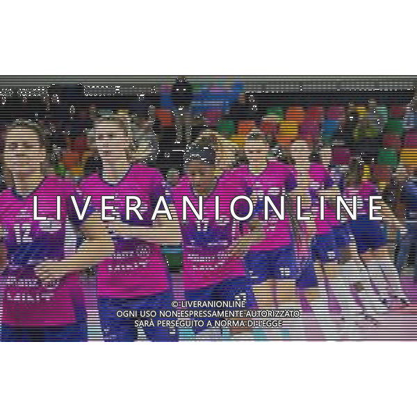 Savino Del Bene Scandicci vs Allianz Vero Volley Milano Serie A1 Tigotà - Palazzo Wanny - Firenze 13.01.2024 nella foto teodora pusic laura heyrman e myriam sylla ©Daniele Mannelli/AGENZIA ALDO LIVERANI SAS