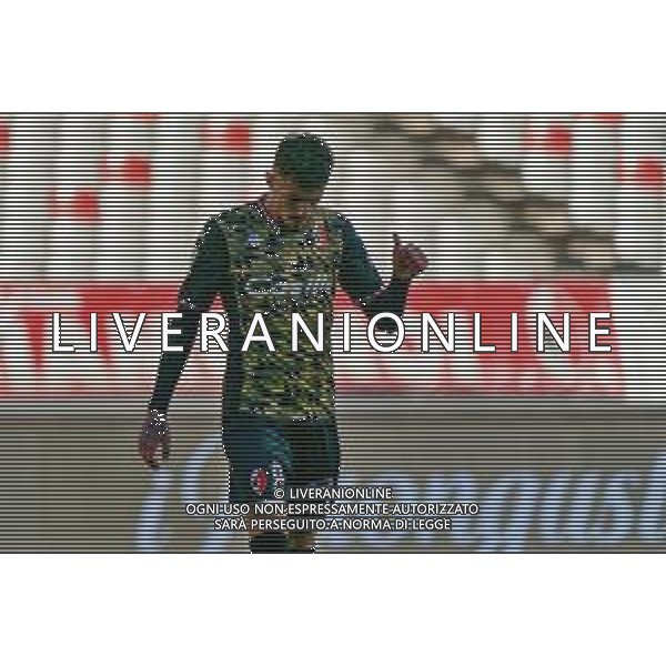 Marco Nasti of SSC Bari and Lorenzo Lucchesi of Ternana Calcio during the Italian Serie B match SSC Bari vs Ternana Calcio on January 13, 2024 at the San Nicola stadium in Bari, Italy. Photo by Emmanuele Mastrodonato/ag. Aldo Liverani sas