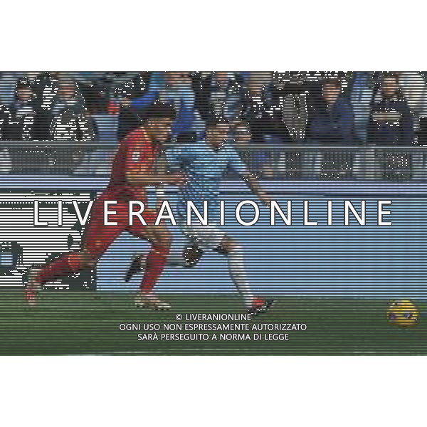 Lazio vs Lecce - Campionato Serie A TIM - 20 giornata - Stadio Olimpico - Roma 14-01-2024 nella foto Gendrey e Zaccagni ©Federico Gaetano/AGENZIA ALDO LIVERANI SAS