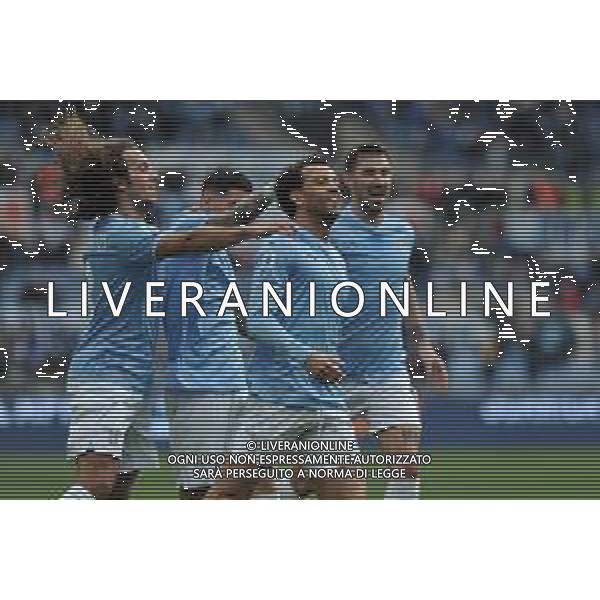 Lazio vs Lecce - Campionato Serie A TIM - 20 giornata - Stadio Olimpico - Roma 14-01-2024 nella foto Esultanza Lazio ©Federico Gaetano/AGENZIA ALDO LIVERANI SAS
