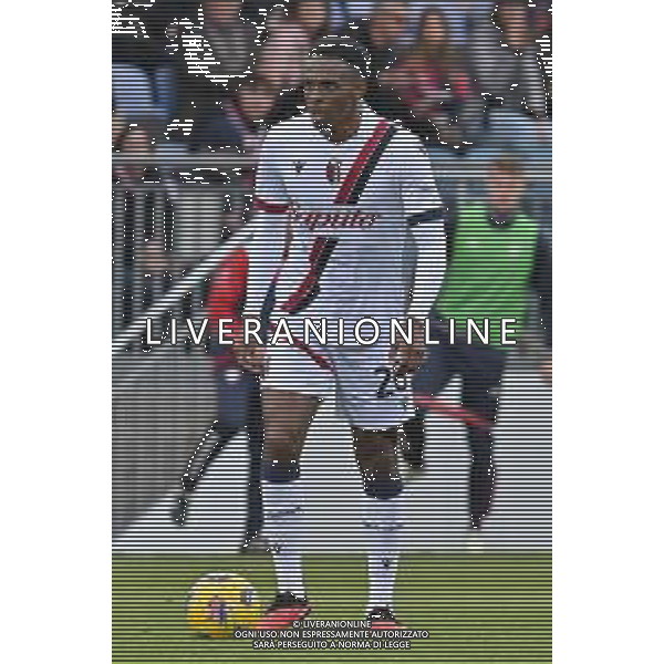 14-1-2024. Cagliari calcio- Bologna F.C. 20° giornata campionato calcio italiano Serie A 2023/2024, Stadio Unipol Domus Cagliari. Foto Salvatore Moi/Agenzia Aldo Liverani s.as. Nella foto: Jhon Lucumí Bologna ©MOI SALVATORE/AGENZIA ALDO LIVERANI SAS