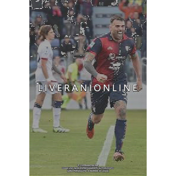 14-1-2024. Cagliari calcio- Bologna F.C. 20¬∞ giornata campionato calcio italiano Serie A 2023/2024, Stadio Unipol Domus Cagliari. Foto Salvatore Moi/Agenzia Aldo Liverani s.as. Nella foto: Gol ed esultanza del Cagliari in casa contro Bologna nello stadio Unipol Domus di Cagliari. Segna: autogol Bologna, Riccardo Calafiori Bologna