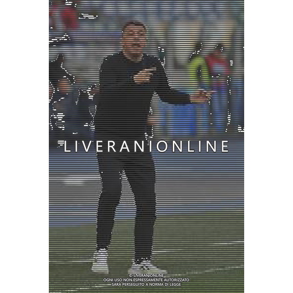 Lazio vs Lecce - Campionato Serie A TIM - 20 giornata - Stadio Olimpico - Roma 14-01-2024 nella foto Roberto D\'Aversa FOTO FEDERICO GAETANO-AG ALDO LIVERANI SAS