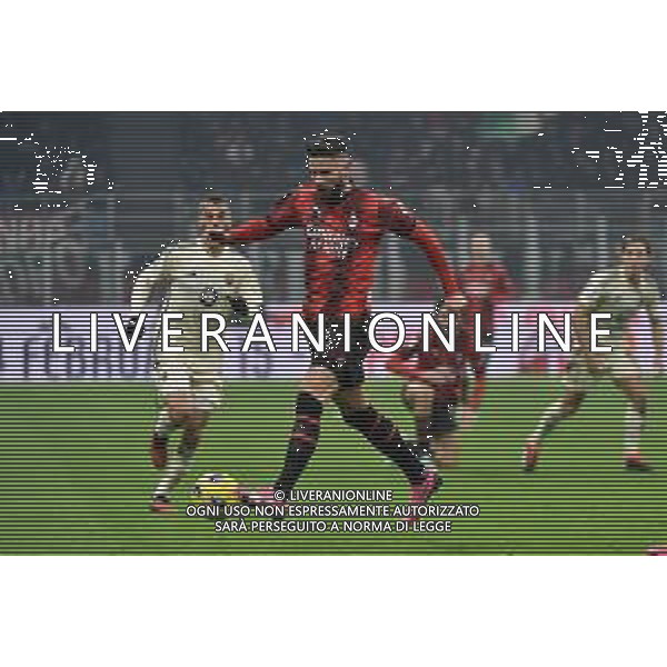 Milan vs Roma nella foto Olivier Giroud (Milan) Milano 14-01-2024 Stadio Giuseppe Meazza - San Siro Campionato Serie A TIM - 20a giornata foto Roberto Garavaglia/Agenzia Aldo Liverani sas/AGENZIA ALDO LIVERANI SAS