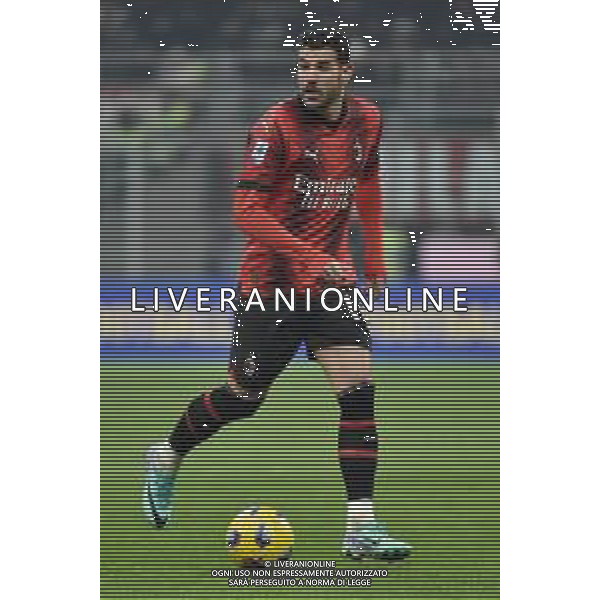 Milan vs Roma nella foto Theo Hernandez (Milan) Milano 14-01-2024 Stadio Giuseppe Meazza - San Siro Campionato Serie A TIM - 20a giornata foto Roberto Garavaglia/Agenzia Aldo Liverani sas