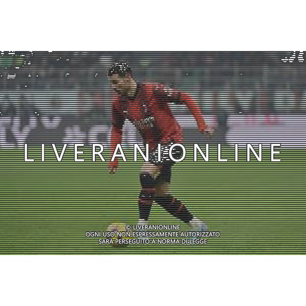 Milan vs Roma nella foto Theo Hernandez (Milan) Milano 14-01-2024 Stadio Giuseppe Meazza - San Siro Campionato Serie A TIM - 20a giornata foto Roberto Garavaglia/Agenzia Aldo Liverani sas