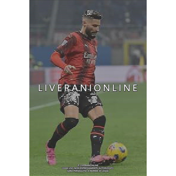 Milan vs Roma nella foto Olivier Giroud (Milan) Milano 14-01-2024 Stadio Giuseppe Meazza - San Siro Campionato Serie A TIM - 20a giornata foto Roberto Garavaglia/Agenzia Aldo Liverani sas