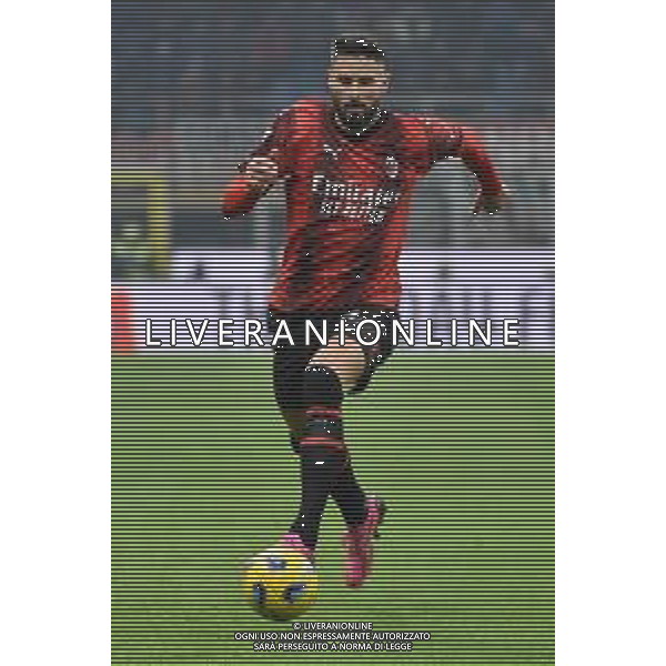 Milan vs Roma nella foto Olivier Giroud (Milan) Milano 14-01-2024 Stadio Giuseppe Meazza - San Siro Campionato Serie A TIM - 20a giornata foto Roberto Garavaglia/Agenzia Aldo Liverani sas