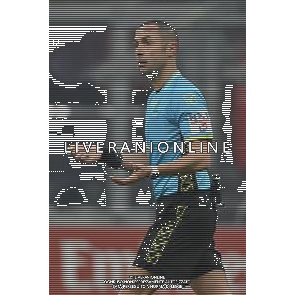 Milan vs Roma nella foto l\'arbitro Marco Guida di Torre Annunziata (NA) Milano 14-01-2024 Stadio Giuseppe Meazza - San Siro Campionato Serie A TIM - 20a giornata foto Roberto Garavaglia/Agenzia Aldo Liverani sas