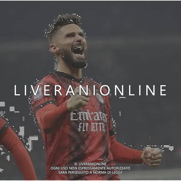 ESULTANZA DOPOGOL OLIVIER GIROUD -MILAN vs ROMA Campionato Calcio Serie A TIM 14-01-2024 ©PAOLO GIAMPIETRI/AGENZIA ALDO LIVERANI SAS