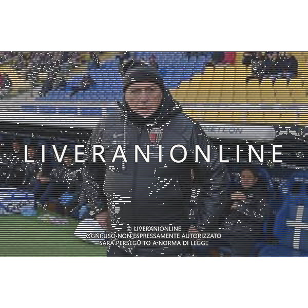 TVRG Parma vs Ascoli nella foto Fabrizio Castori allenatore Ascoli Parma 14-01-2024 Stadio Ennio Tardini Campionato Serie BKT - 20a giornata foto Roberto Garavaglia/Agenzia Aldo Liverani sas/AGENZIA ALDO LIVERANI SAS
