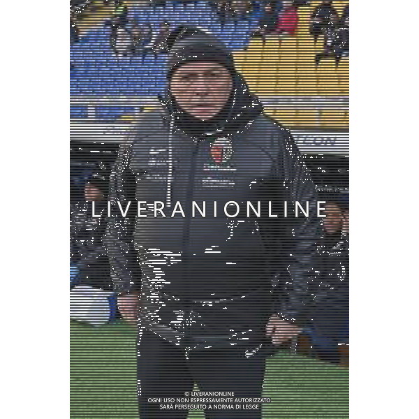 TVRG Parma vs Ascoli nella foto Fabrizio Castori allenatore Ascoli Parma 14-01-2024 Stadio Ennio Tardini Campionato Serie BKT - 20a giornata foto Roberto Garavaglia/Agenzia Aldo Liverani sas/AGENZIA ALDO LIVERANI SAS