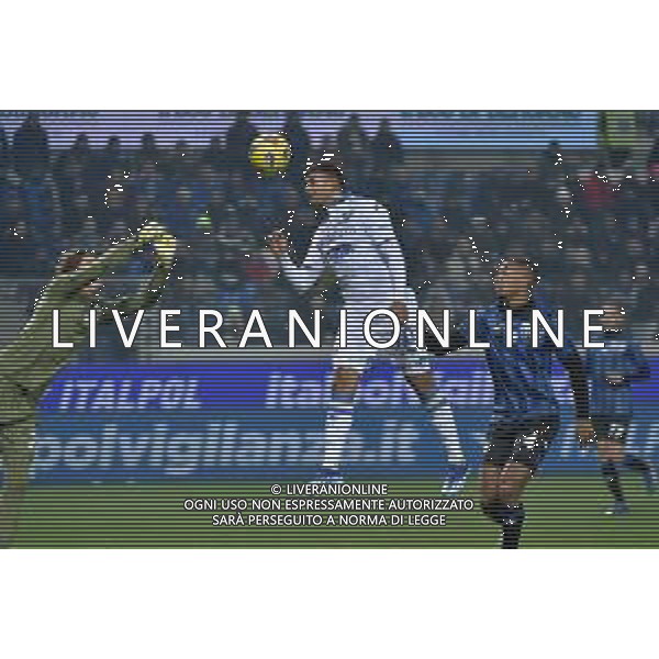 TVRG Atalanta vs Frosinone nella foto Walid Cheddira (Frosinone) occasione da gol sul risultato di 3 a 0 Atalanta Bergamo 15-01-2024 Gewiss Stadium Campionato Serie A TIM - 20a giornata foto Roberto Garavaglia/Agenzia Aldo Liverani sas/AGENZIA ALDO LIVERANI SAS