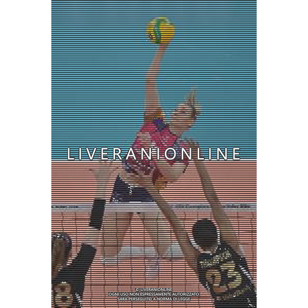 TVRG Allianz Vero Volley Milano vs VakifBank Istanbul nella foto Nika Daalderop (Vero Volley Milano) Milano 16-01-2024 Allianz Cloud CEV Champions League femminile Gruppo A - 6a giornata foto Roberto Garavaglia/Agenzia Aldo Liverani sas