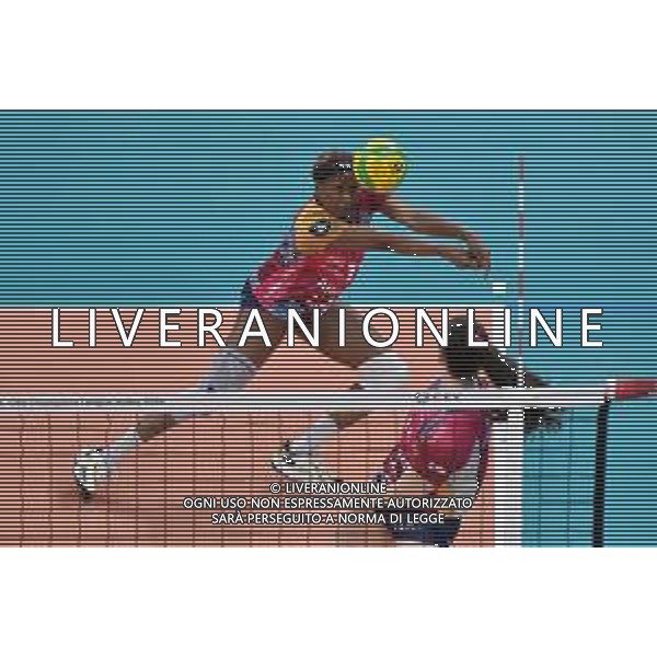 TVRG Allianz Vero Volley Milano vs VakifBank Istanbul nella foto Myriam Sylla (Vero Volley Milano) Milano 16-01-2024 Allianz Cloud CEV Champions League femminile Gruppo A - 6a giornata foto Roberto Garavaglia/Agenzia Aldo Liverani sas