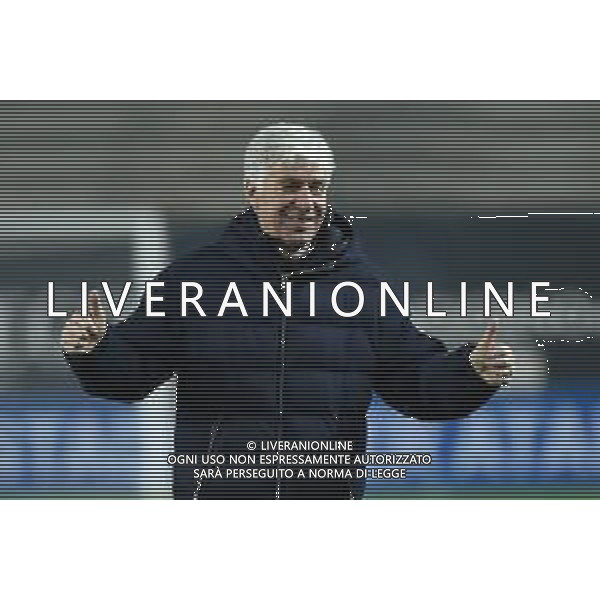 TVRG Atalanta vs Frosinone nella foto Gian Piero Gasperini allenatore Atalanta Bergamo 15-01-2024 Gewiss Stadium Campionato Serie A TIM - 20a giornata foto Roberto Garavaglia/Agenzia Aldo Liverani sas