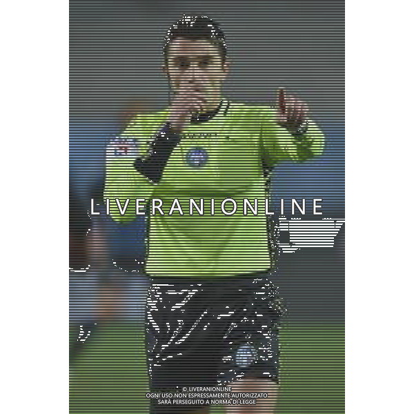 TVRG Atalanta vs Frosinone nella foto l\'arbitro Alessandro Prontera di Bologna Bergamo 15-01-2024 Gewiss Stadium Campionato Serie A TIM - 20a giornata foto Roberto Garavaglia/Agenzia Aldo Liverani sas