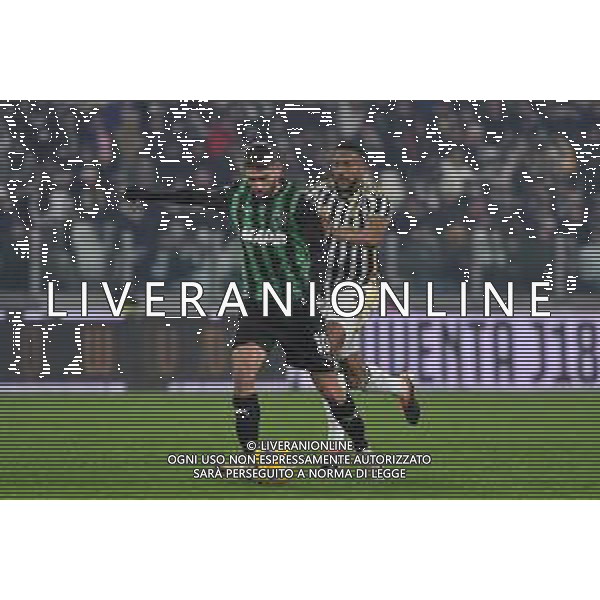 Torino 16.01.2024 Allianz Stadium @Manuela Viganti/Ag. Aldo Liverani sas Juventus vs Sassuolo Campionato Calcio Serie A TIM 2023/2024 20a giornata Nella foto: domenico berardi e gleison bremer ©VIGANTI/AGENZIA ALDO LIVERANI SAS