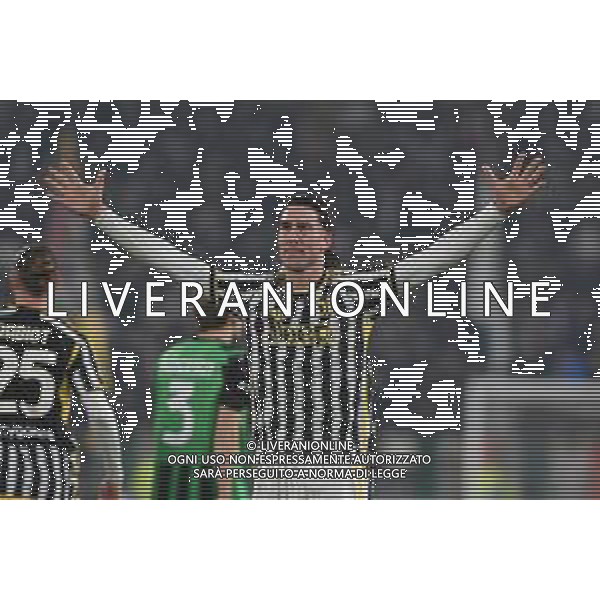 Torino 16.01.2024 Allianz Stadium @Manuela Viganti/Ag. Aldo Liverani sas Juventus vs Sassuolo Campionato Calcio Serie A TIM 2023/2024 20a giornata Nella foto: esultanza dusan vlahovic dopo il gol