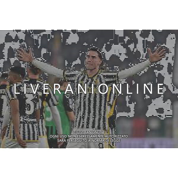 Torino 16.01.2024 Allianz Stadium @Manuela Viganti/Ag. Aldo Liverani sas Juventus vs Sassuolo Campionato Calcio Serie A TIM 2023/2024 20a giornata Nella foto: esultanza dusan vlahovic dopo il gol