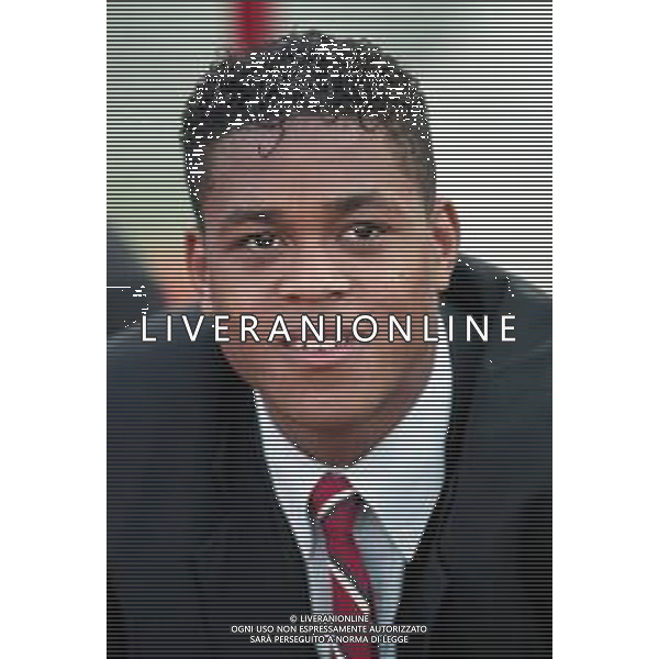 Neg- RETROSPETTIVA PATRICK KLUIVERT CALCIATORE DELL\'AJAX NELLA FOTO NELL\'ANNO 1996-1997 AG ALDO LIVERANI SAS