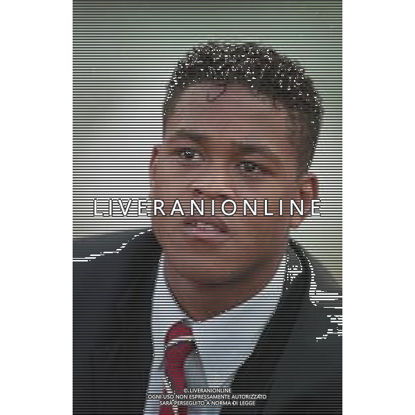 Neg- RETROSPETTIVA PATRICK KLUIVERT CALCIATORE DELL\'AJAX NELLA FOTO NELL\'ANNO 1996-1997 AG ALDO LIVERANI SAS