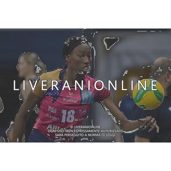 TVRG Allianz Vero Volley Milano vs VakifBank Istanbul nella foto Paola Egonu (Vero Volley Milano) Milano 16-01-2024 Allianz Cloud CEV Champions League femminile Gruppo A - 6a giornata foto Roberto Garavaglia/Agenzia Aldo Liverani sas/AGENZIA ALDO LIVERANI SAS