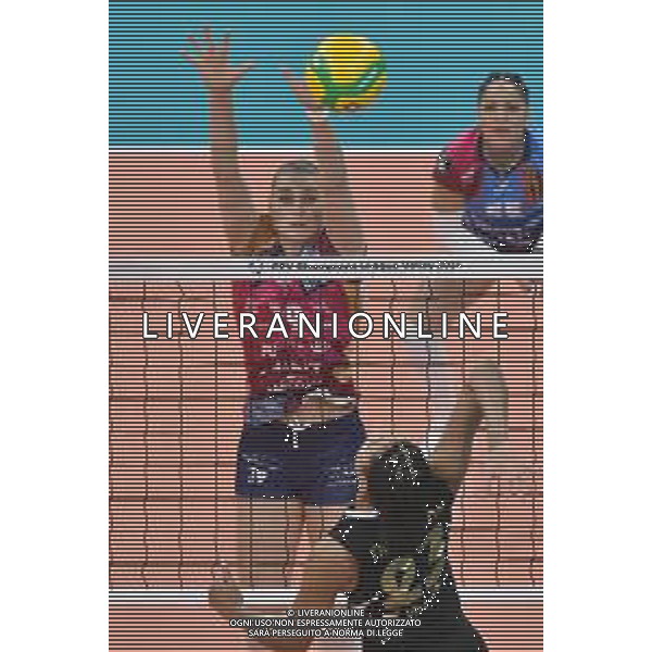 TVRG Allianz Vero Volley Milano vs VakifBank Istanbul nella foto Nika Daalderop (Vero Volley Milano) Milano 16-01-2024 Allianz Cloud CEV Champions League femminile Gruppo A - 6a giornata foto Roberto Garavaglia/Agenzia Aldo Liverani sas/AGENZIA ALDO LIVERANI SAS