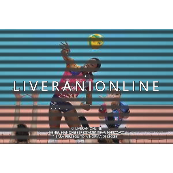TVRG Allianz Vero Volley Milano vs VakifBank Istanbul nella foto Paola Egonu (Vero Volley Milano) Milano 16-01-2024 Allianz Cloud CEV Champions League femminile Gruppo A - 6a giornata foto Roberto Garavaglia/Agenzia Aldo Liverani sas/AGENZIA ALDO LIVERANI SAS