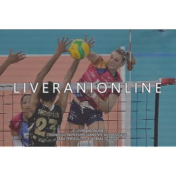 TVRG Allianz Vero Volley Milano vs VakifBank Istanbul nella foto Nika Daalderop (Vero Volley Milano) Milano 16-01-2024 Allianz Cloud CEV Champions League femminile Gruppo A - 6a giornata foto Roberto Garavaglia/Agenzia Aldo Liverani sas/AGENZIA ALDO LIVERANI SAS