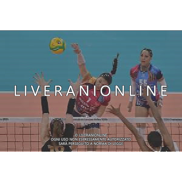 TVRG Allianz Vero Volley Milano vs VakifBank Istanbul nella foto Helena Cazaute (Vero Volley Milano) Milano 16-01-2024 Allianz Cloud CEV Champions League femminile Gruppo A - 6a giornata foto Roberto Garavaglia/Agenzia Aldo Liverani sas/AGENZIA ALDO LIVERANI SAS
