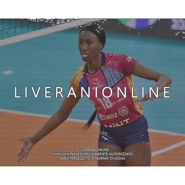TVRG Allianz Vero Volley Milano vs VakifBank Istanbul nella foto Paola Egonu (Vero Volley Milano) Milano 16-01-2024 Allianz Cloud CEV Champions League femminile Gruppo A - 6a giornata foto Roberto Garavaglia/Agenzia Aldo Liverani sas/AGENZIA ALDO LIVERANI SAS