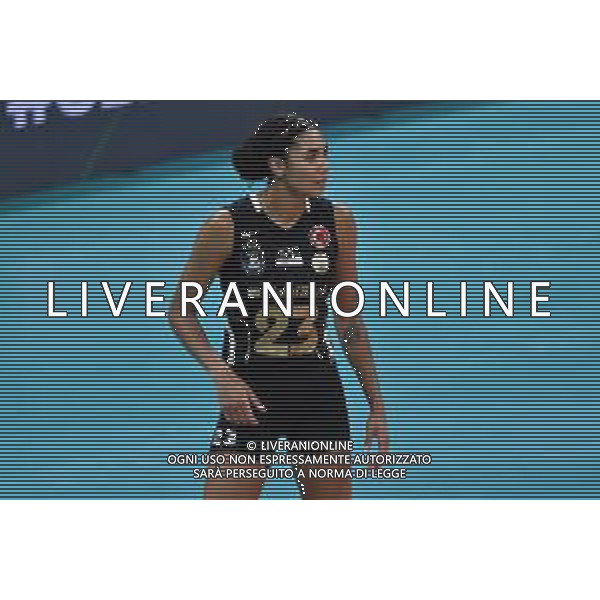 TVRG Allianz Vero Volley Milano vs VakifBank Istanbul nella foto Jordan Thompson (VakifBank Istanbul) Milano 16-01-2024 Allianz Cloud CEV Champions League femminile Gruppo A - 6a giornata foto Roberto Garavaglia/Agenzia Aldo Liverani sas/AGENZIA ALDO LIVERANI SAS