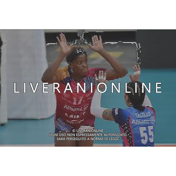 TVRG Allianz Vero Volley Milano vs VakifBank Istanbul nella foto Myriam Sylla (Vero Volley Milano) Milano 16-01-2024 Allianz Cloud CEV Champions League femminile Gruppo A - 6a giornata foto Roberto Garavaglia/Agenzia Aldo Liverani sas/AGENZIA ALDO LIVERANI SAS