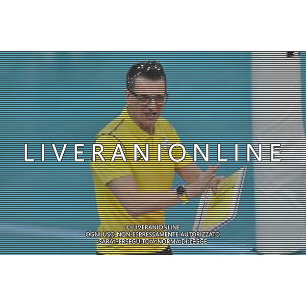 TVRG Allianz Vero Volley Milano vs VakifBank Istanbul nella foto Giovanni Guidetti allenatore VakifBank Istanbul Milano 16-01-2024 Allianz Cloud CEV Champions League femminile Gruppo A - 6a giornata foto Roberto Garavaglia/Agenzia Aldo Liverani sas/AGENZIA ALDO LIVERANI SAS