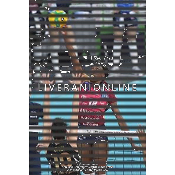 TVRG Allianz Vero Volley Milano vs VakifBank Istanbul nella foto Paola Egonu (Vero Volley Milano) Milano 16-01-2024 Allianz Cloud CEV Champions League femminile Gruppo A - 6a giornata foto Roberto Garavaglia/Agenzia Aldo Liverani sas/AGENZIA ALDO LIVERANI SAS