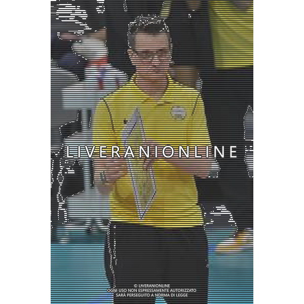 TVRG Allianz Vero Volley Milano vs VakifBank Istanbul nella foto Giovanni Guidetti allenatore VakifBank Istanbul Milano 16-01-2024 Allianz Cloud CEV Champions League femminile Gruppo A - 6a giornata foto Roberto Garavaglia/Agenzia Aldo Liverani sas/AGENZIA ALDO LIVERANI SAS