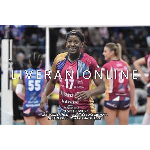 TVRG Allianz Vero Volley Milano vs VakifBank Istanbul nella foto Myriam Sylla (Vero Volley Milano) Milano 16-01-2024 Allianz Cloud CEV Champions League femminile Gruppo A - 6a giornata foto Roberto Garavaglia/Agenzia Aldo Liverani sas/AGENZIA ALDO LIVERANI SAS